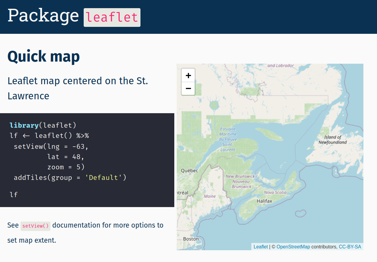 Interactive raster visualization with R
