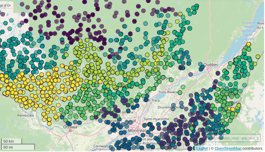 Ecological Classification System for Southern Quebec