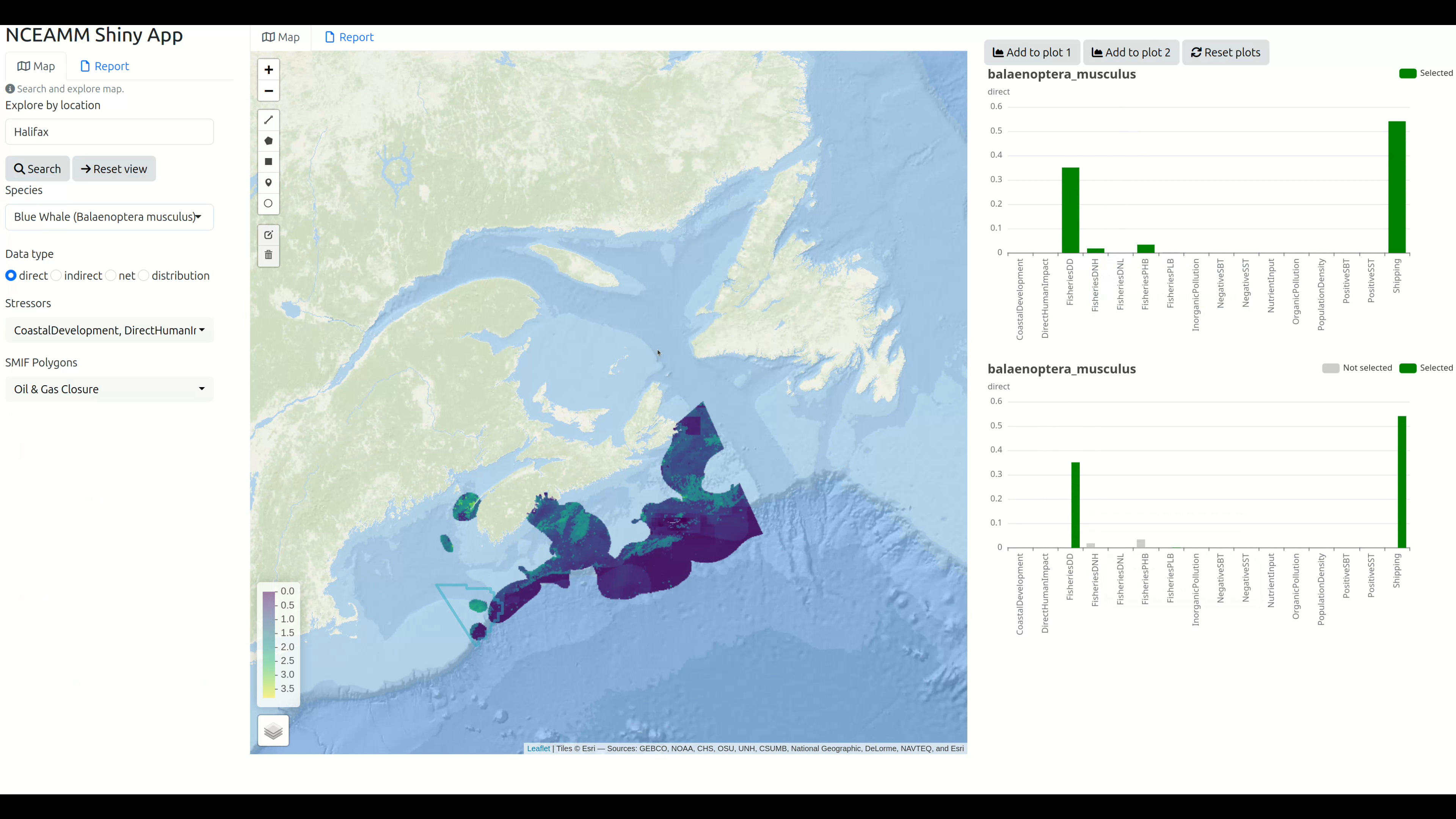Developing a cumulative effects tool for Cetacean at Risk on the Scotian Shelf