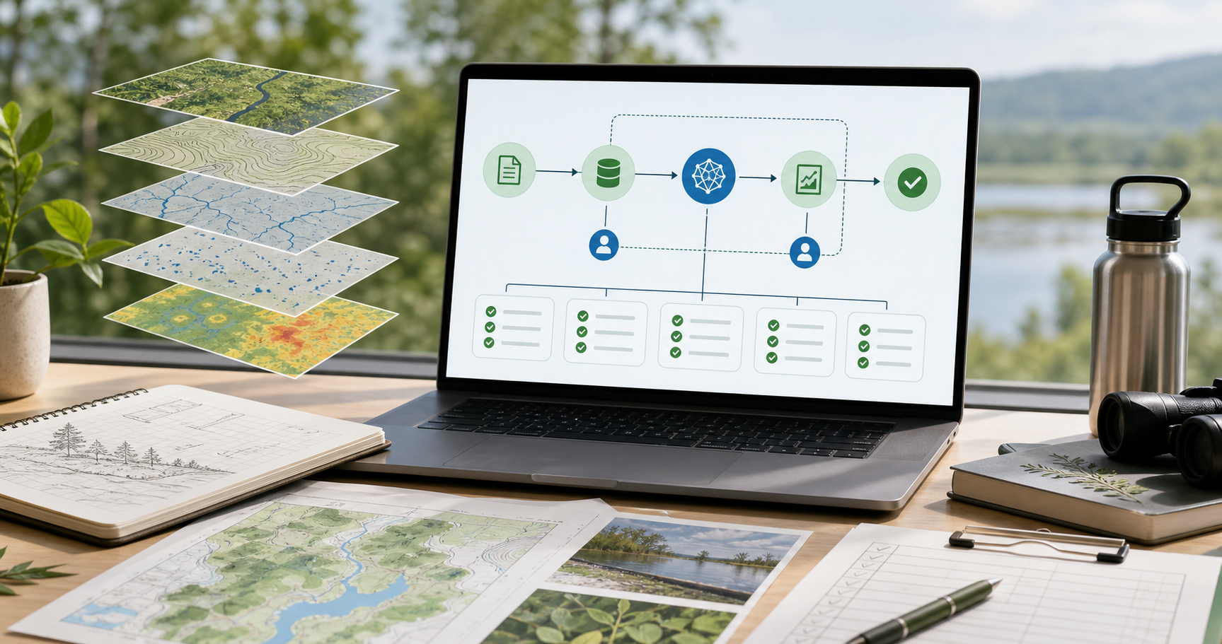A controlled AI workflow pattern