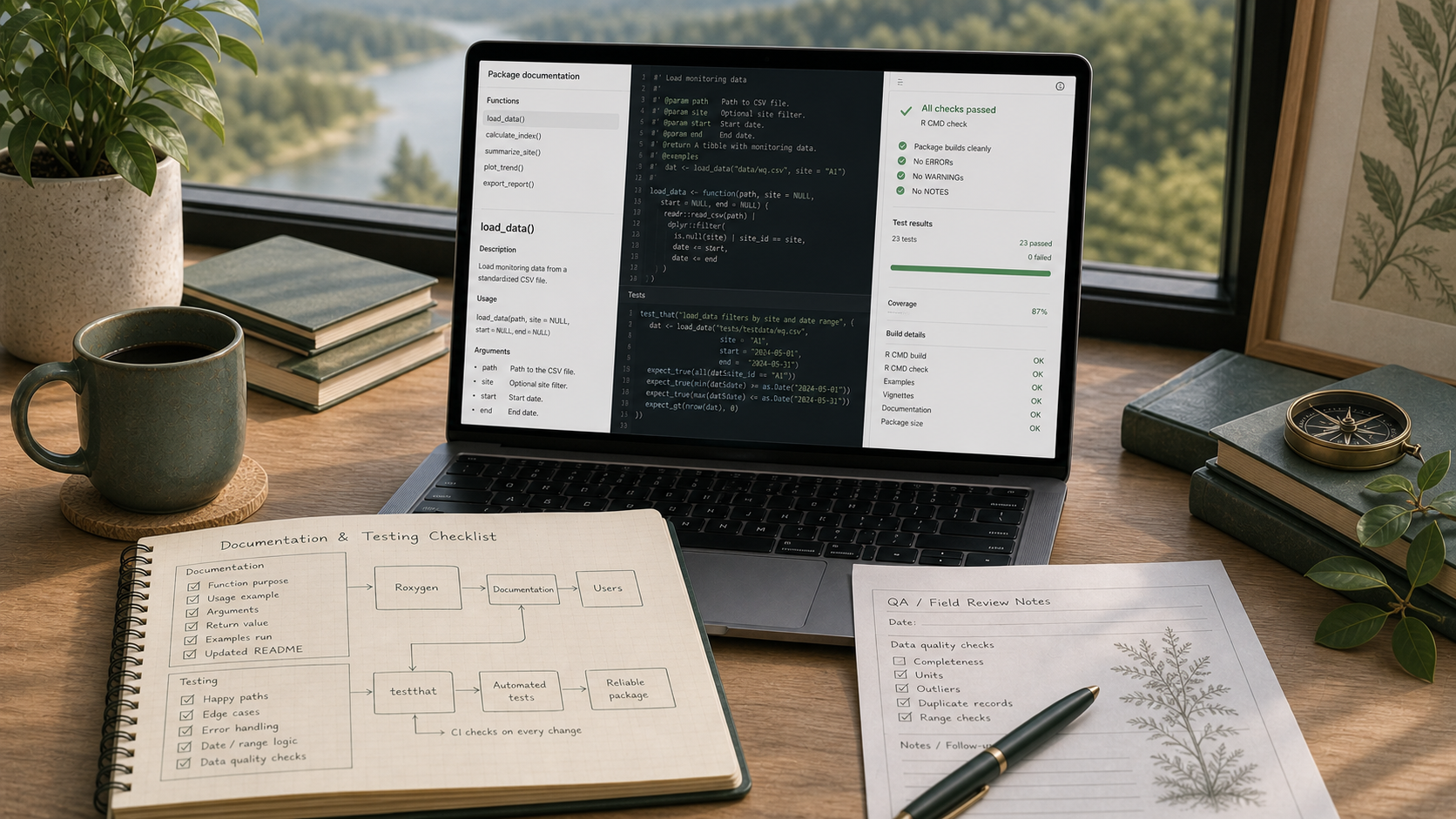 Practical package-build coaching